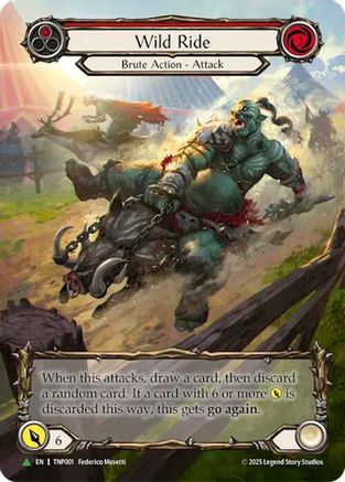 Wild Ride (Red) (Marvel) - TNP001 (TNP001) Rainbow Foil