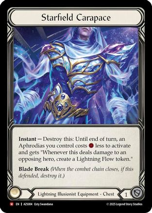 Starfield Carapace (AZS004) Rainbow Foil