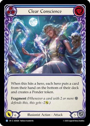 Clear Conscience (Blue) (AZS020)