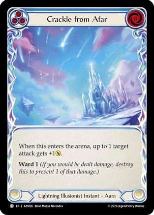 Crackle From Afar (Blue) (AZS026)