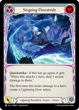Singeing Flowstride (Blue) (OMN073)