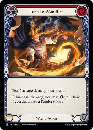 Turn to Mindfire (Red) (SBZ017)