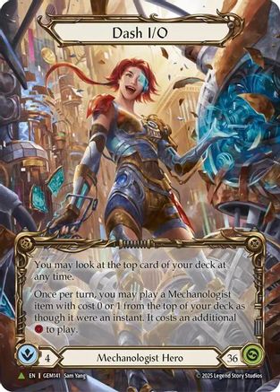 Dash I/O (Marvel) (GEM141) Cold Foil