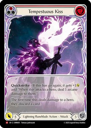 Tempestuous Kiss (Extended Art) (OMN051) Cold Foil