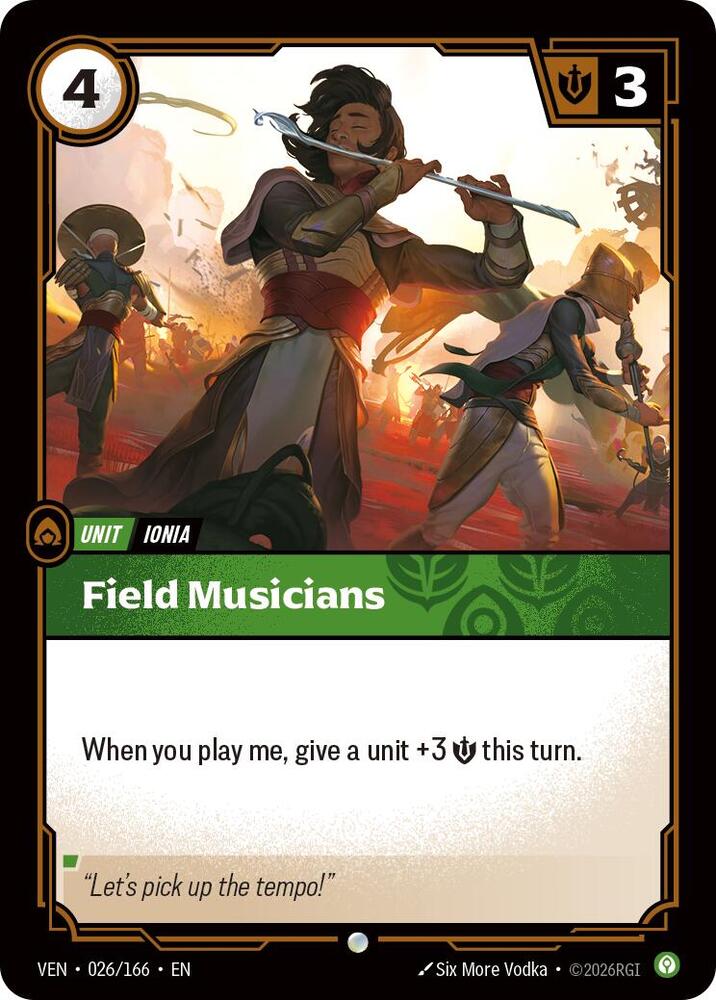 Field Musicians Rainbow Foil