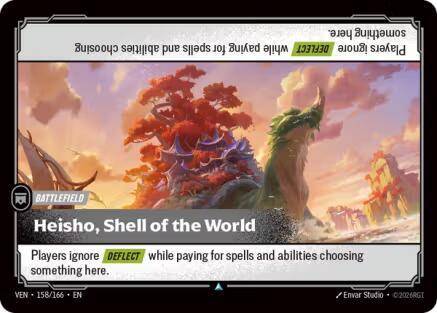 Heisho, Shell of the World Rainbow Foil