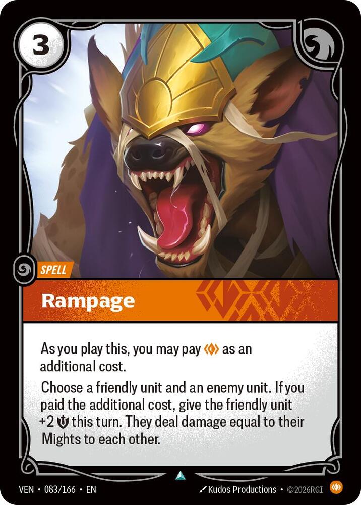 Rampage Rainbow Foil