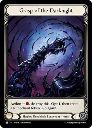 Grasp of the Darknight (Extended Art) (IAR109) Cold Foil
