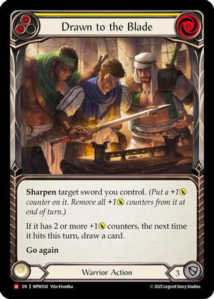 Drawn to the Blade (MPW030) Rainbow Foil