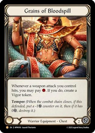 Grains of Bloodspill (MPW010) Rainbow Foil