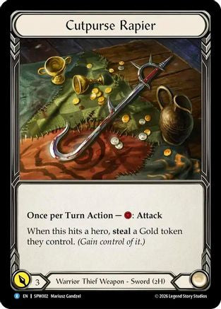 Cutpurse Rapier (SPW002) Rainbow Foil