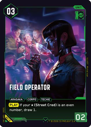 Field Operator (B016) - Embracing Power Beta Starter Deck