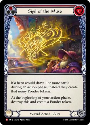 Sigil of the Muse (IAR249) Rainbow Foil