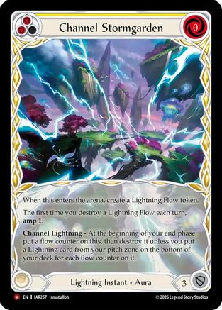 Channel Stormgarden (Extended Art) (IAR257) Cold Foil