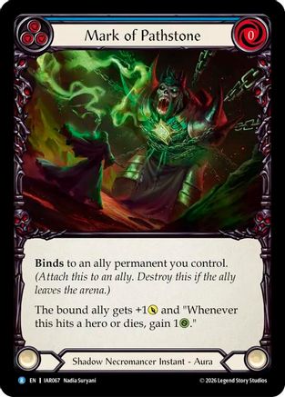 Mark of Pathstone (IAR067) Rainbow Foil