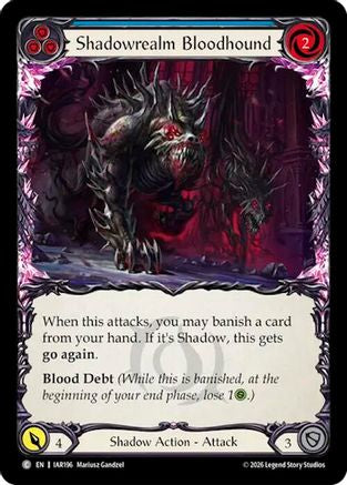 Shadowrealm Bloodhound (Blue) (IAR196)