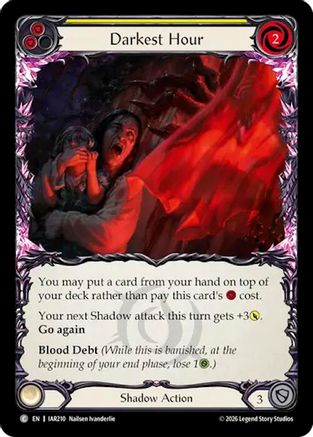 Darkest Hour (Yellow) (IAR210) Rainbow Foil