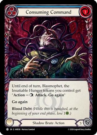 Consuming Command (IAR036) Rainbow Foil