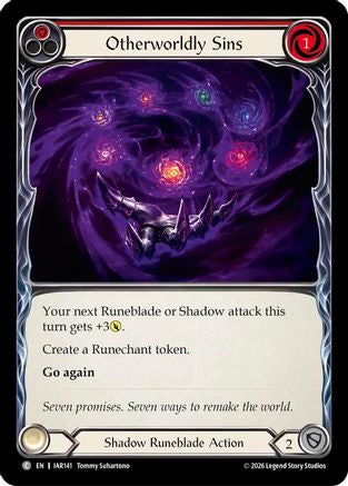 Otherworldly Sins (Red) (IAR141) Rainbow Foil