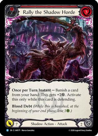 Rally the Shadow Horde (Red) (IAR171)