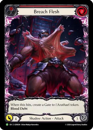 Breach Flesh (GEM204) Rainbow Foil