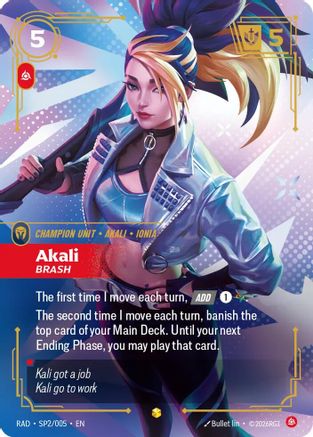 Akali, Brash (SP) (SP2/005) - Radiance Foil