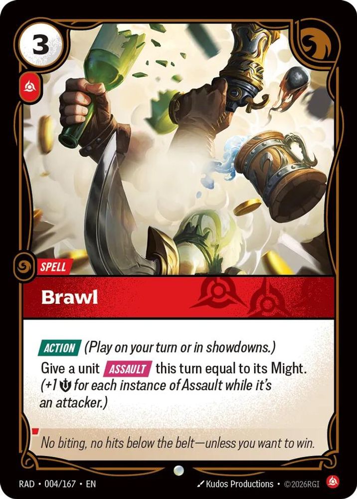 Brawl (004/167) - Radiance Foil