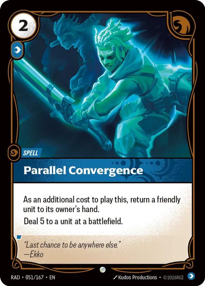 Parallel Convergence (051/167) - Radiance Foil