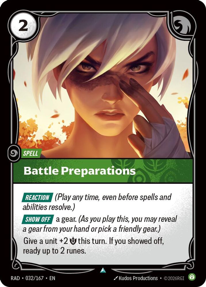 Battle Preparations (032/167) - Radiance Foil