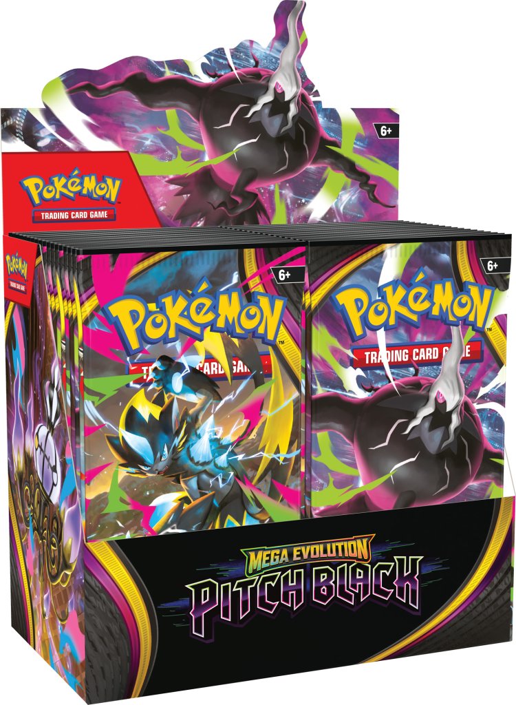 Pokémon TCG: Mega Evolution Pitch Black Booster Box (36 Packs)