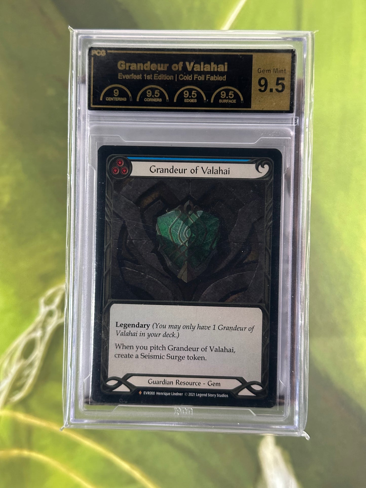 Grandeur of Valahai Graded Gem Mint 9.5