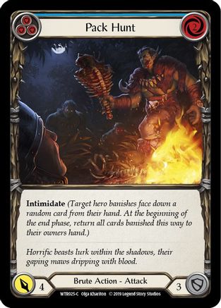 Pack Hunt (Blue) (WTR025)  Unlimited Edition