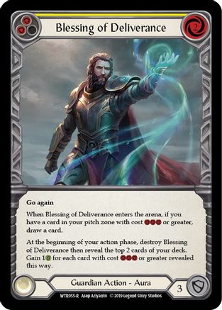 Blessing of Deliverance (Yellow) (WTR055)  Unlimited Edition