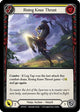 Rising Knee Thrust (Yellow) (WTR105)  Unlimited Edition Rainbow Foil