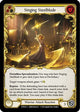 Singing Steelblade (WTR121)  1st Edition Rainbow Foil