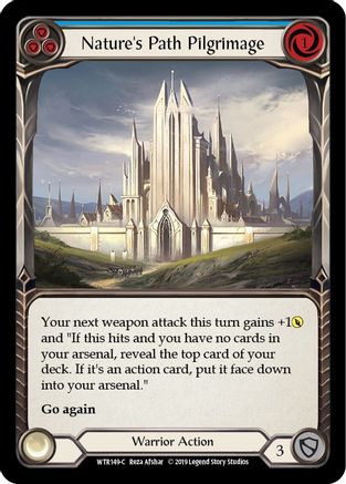 Nature's Path Pilgrimage (Blue) (WTR149)  Unlimited Edition