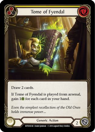 Tome of Fyendal (WTR160)  Unlimited Edition Rainbow Foil