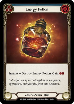 Energy Potion (WTR170)  1st Edition Rainbow Foil