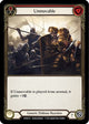 Unmovable (Red) (WTR212)  1st Edition Rainbow Foil