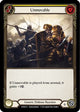 Unmovable (Yellow) (WTR213)  Unlimited Edition Rainbow Foil