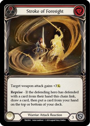 Stroke of Foresight (Red) (TEA009)  1st Edition