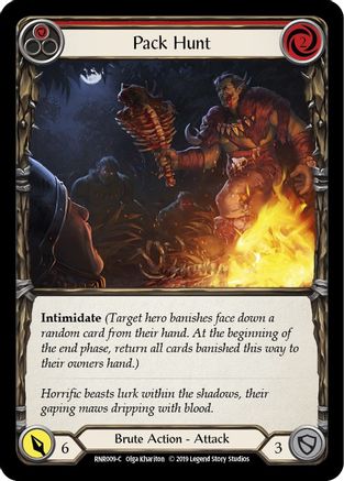 Pack Hunt (Red) (RNR009)  1st Edition