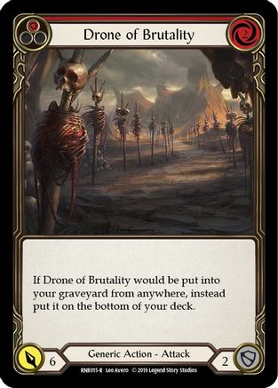 Drone of Brutality (Red) (RNR015)  1st Edition