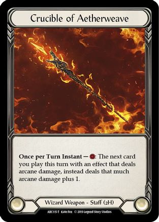 Crucible of Aetherweave // Dash (ARC115)  Unlimited Edition