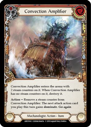 Convection Amplifier (ARC019)  Unlimited Edition Rainbow Foil