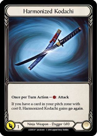 Harmonized Kodachi - LGS003 (LGS003)  1st Edition Cold Foil