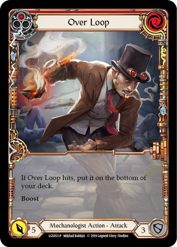 Over Loop (Red) - LGS013 (LGS013)  1st Edition