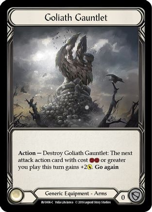 Goliath Gauntlet (BVO006)  1st Edition