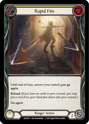 Rapid Fire (ARC047)  1st Edition
