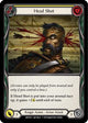 Head Shot (Yellow) (ARC058)  1st Edition Rainbow Foil